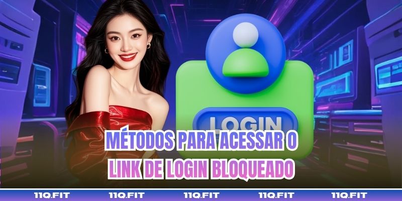 Métodos para Acessar o Link de Login Bloqueado